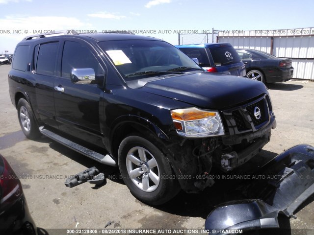 5N1BA0ND4BN611880 - 2011 NISSAN ARMADA SV/SL/PLATINUM BLACK photo 1