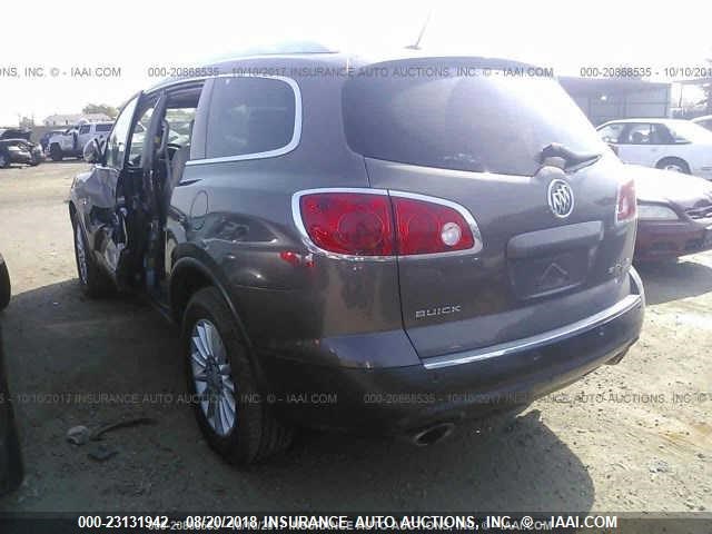 5GAKVBED3BJ214870 - 2011 BUICK ENCLAVE CXL BROWN photo 3