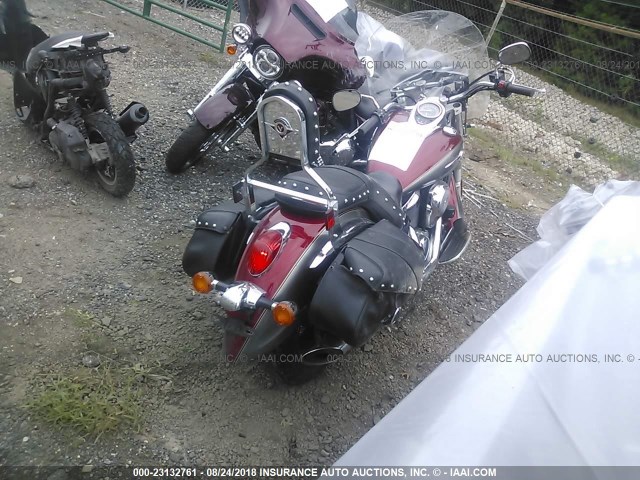 JKAVN2D15EA050197 - 2014 KAWASAKI VN900 D RED photo 4