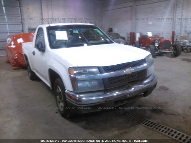 1GCCS146768256951 - 2006 CHEVROLET COLORADO WHITE photo 1