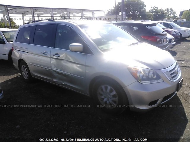 5FNRL38628B410191 - 2008 HONDA ODYSSEY EXL SILVER photo 1