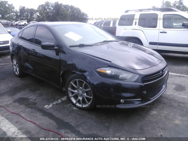 1C3CDFBA6DD337091 - 2013 DODGE DART SXT BLACK photo 1