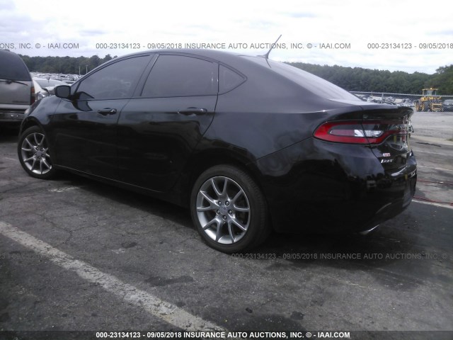 1C3CDFBA6DD337091 - 2013 DODGE DART SXT BLACK photo 3