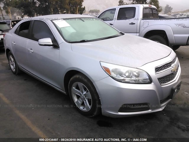 1G11C5SA4DF295808 - 2013 CHEVROLET MALIBU 1LT SILVER photo 1