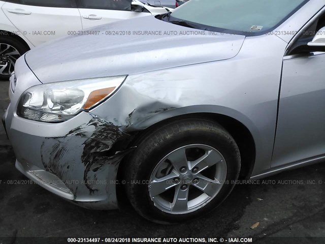 1G11C5SA4DF295808 - 2013 CHEVROLET MALIBU 1LT SILVER photo 6