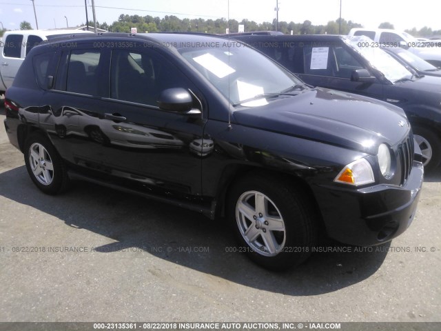 1J4FT47B49D139855 - 2009 JEEP COMPASS SPORT BLACK photo 1