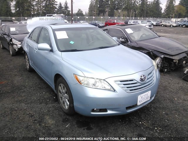 4T1BE46K39U844822 - 2009 TOYOTA CAMRY SE/LE/XLE Light Blue photo 1