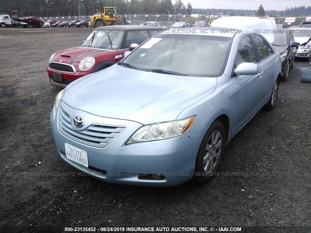 4T1BE46K39U844822 - 2009 TOYOTA CAMRY SE/LE/XLE Light Blue photo 2