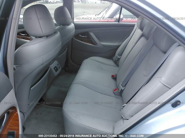 4T1BE46K39U844822 - 2009 TOYOTA CAMRY SE/LE/XLE Light Blue photo 8