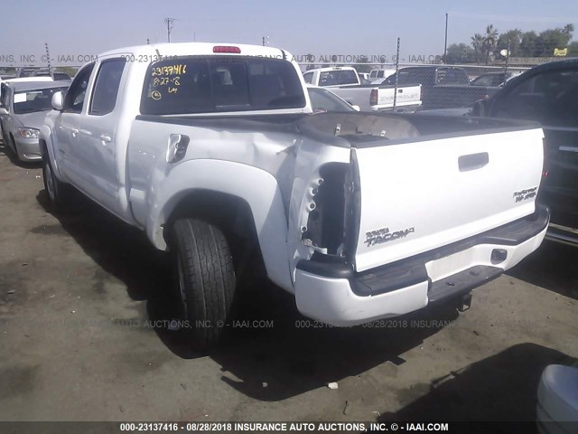 5TEKU72N18Z495433 - 2008 TOYOTA TACOMA DBL CAB PRERUNNER LNG BED WHITE photo 3