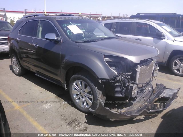 2CNFLGE55B6325621 - 2011 CHEVROLET EQUINOX LTZ TAN photo 1