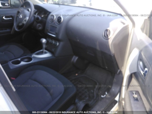 JN8AS5MT9BW175495 - 2011 NISSAN ROGUE S/SV/KROM WHITE photo 5