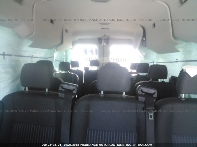 1FBAX2CG7HKA65078 - 2017 FORD TRANSIT T-350 WHITE photo 8