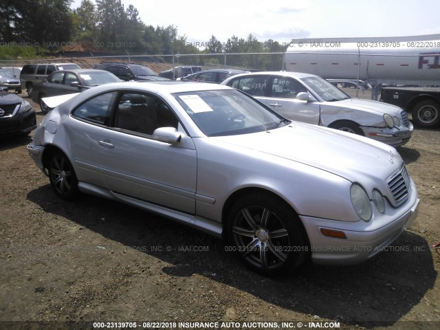 WDBLJ70G32F195641 - 2002 MERCEDES-BENZ CLK 430 SILVER photo 1