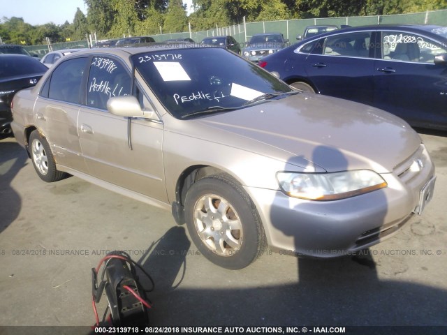 1HGCG56672A020830 - 2002 HONDA ACCORD EX TAN photo 1