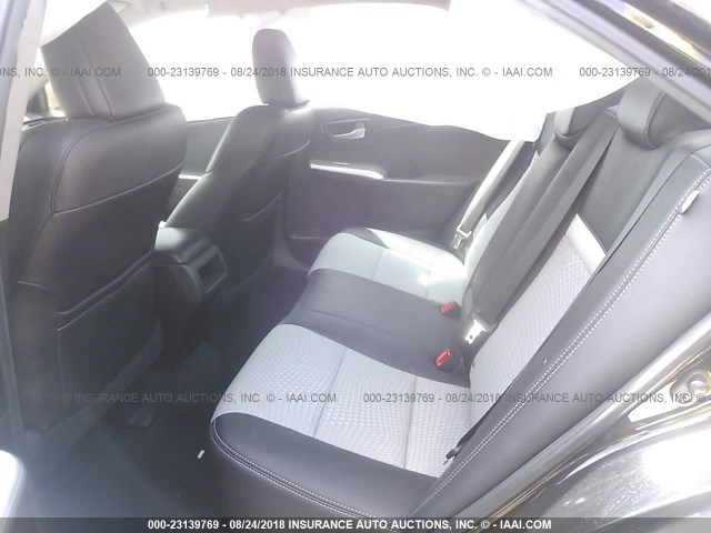 4T1BF1FK3EU471626 - 2014 TOYOTA CAMRY L/SE/LE/XLE 黑色 照片 8