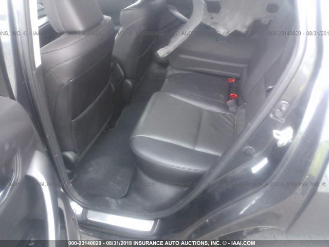 5J8TB4H57FL009267 - 2015 ACURA RDX TECHNOLOGY GRAY photo 8