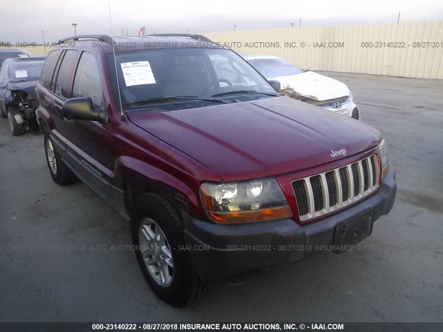 1J4GX48S14C385557 - 2004 JEEP GRAND CHEROKEE LAREDO/COLUMBIA/FREEDOM 红色 照片 1