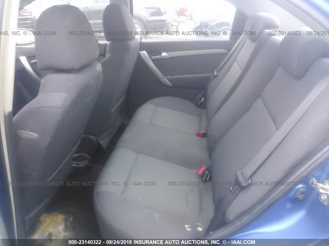 KL1TD56E99B404926 - 2009 CHEVROLET AVEO LS/LT ლურჯი ფოტო 8