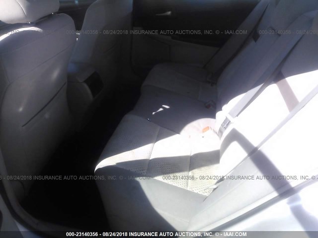 4T4BF1FK7CR180629 - 2012 TOYOTA CAMRY SE/LE/XLE 银色 照片 8