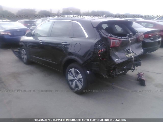 KNDCB3LC7J5190169 - 2018 KIA NIRO FE/LX BLACK photo 3