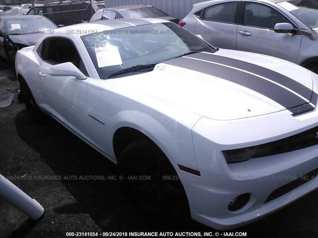 2G1FT1EW2B9169149 - 2011 CHEVROLET CAMARO 2SS WHITE photo 1