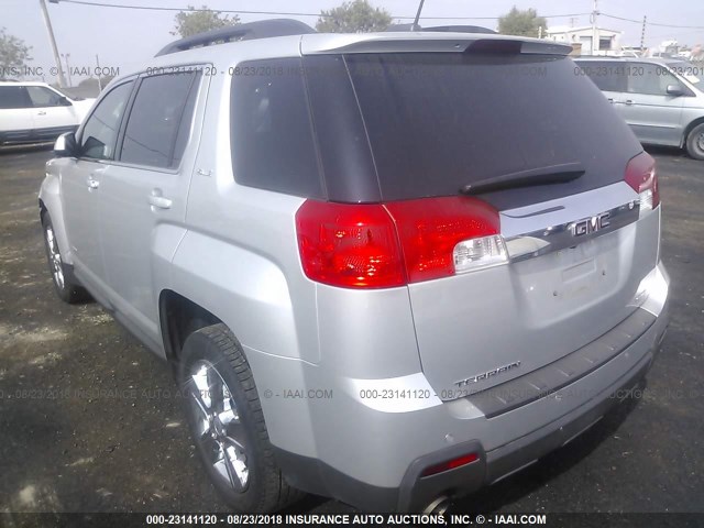 2GKFLWE34F6225310 - 2015 GMC TERRAIN SLE SILVER photo 3