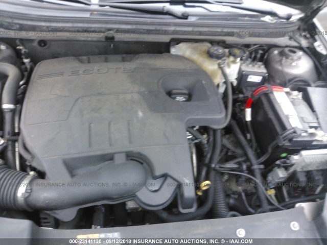 1G1ZC5E0XCF243927 - 2012 CHEVROLET MALIBU 1LT GRAY photo 10