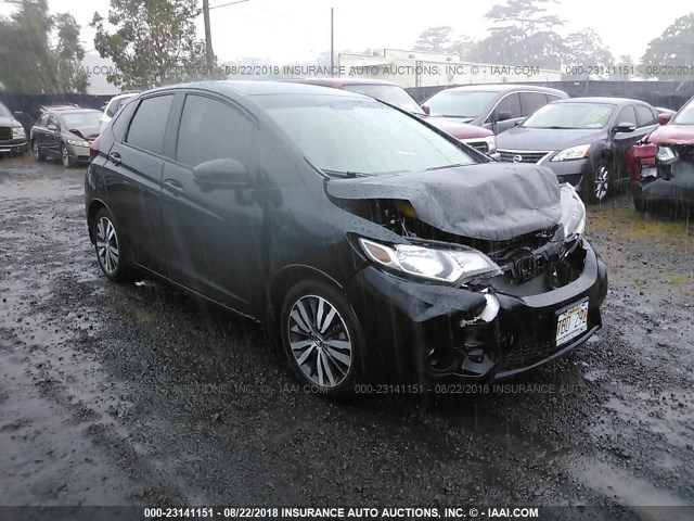 JHMGK5H76GS004946 - 2016 HONDA FIT EX/EXL BLACK photo 1