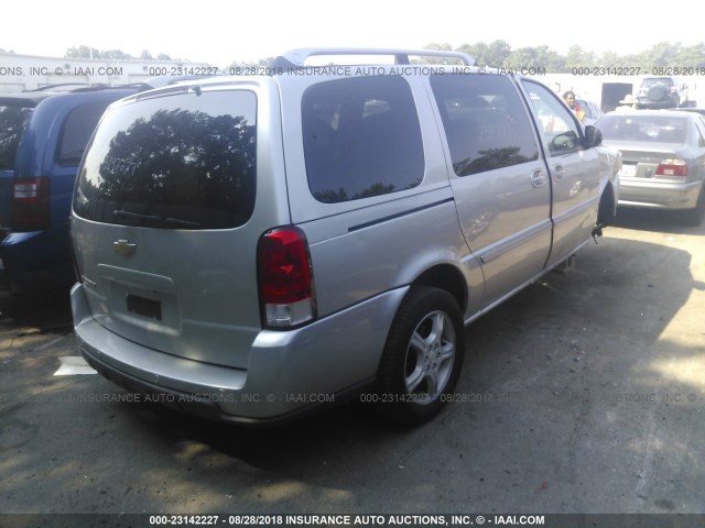 1GNDV33LX6D119287 - 2006 CHEVROLET UPLANDER LT GRAY photo 4