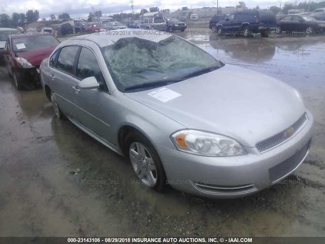 2G1WB5E30G1112762 - 2016 CHEVROLET IMPALA LIMITED LT SILVER photo 1