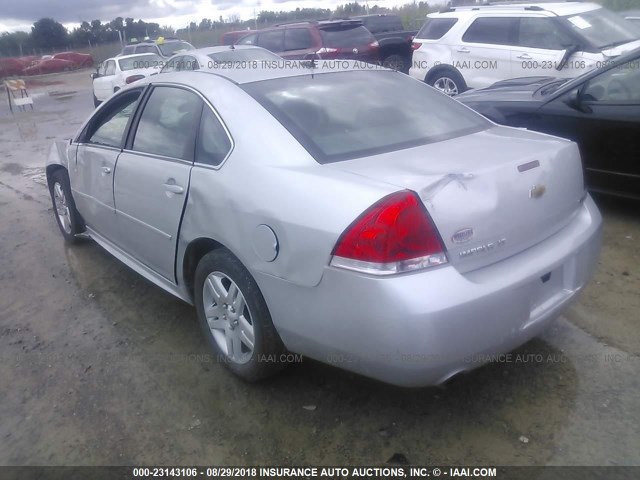 2G1WB5E30G1112762 - 2016 CHEVROLET IMPALA LIMITED LT SILVER photo 3