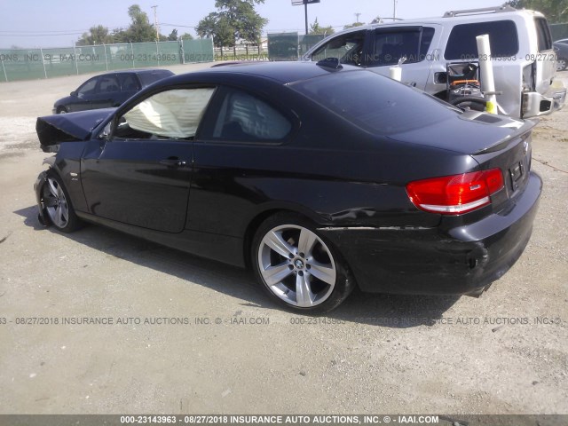 WBAWV53559P080252 - 2009 BMW 328 XI SULEV BLACK photo 3