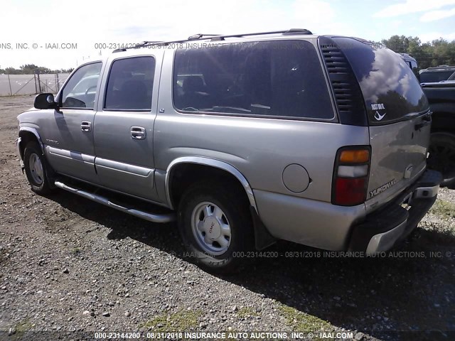 1GKFK16Z62J266060 - 2002 GMC YUKON XL K1500 Pewter photo 3