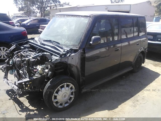 JTLKT324464113070 - 2006 TOYOTA SCION XB Siyah fotoğraf 2