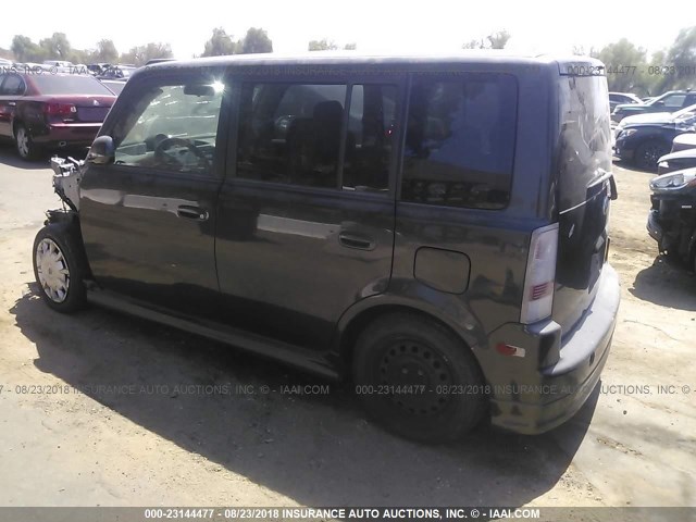 JTLKT324464113070 - 2006 TOYOTA SCION XB Siyah fotoğraf 3