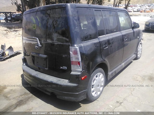 JTLKT324464113070 - 2006 TOYOTA SCION XB Siyah fotoğraf 4