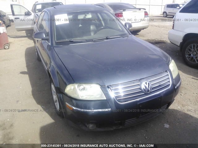 WVWPE63BX4P251329 - 2004 VOLKSWAGEN PASSAT GLS TDI BLUE photo 6