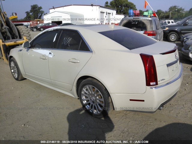 1G6DL5EV0A0114496 - 2010 CADILLAC CTS PERFORMANCE COLLECTION CREAM photo 3