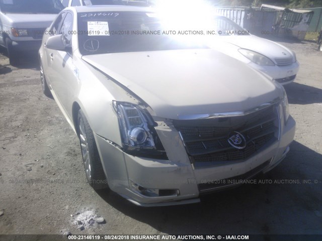 1G6DL5EV0A0114496 - 2010 CADILLAC CTS PERFORMANCE COLLECTION CREAM photo 6