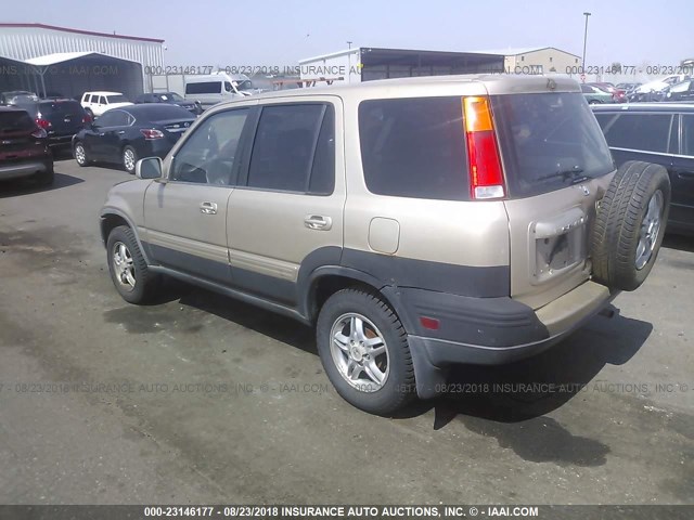 JHLRD18721S002408 - 2001 HONDA CR-V SE/LE GOLD photo 3