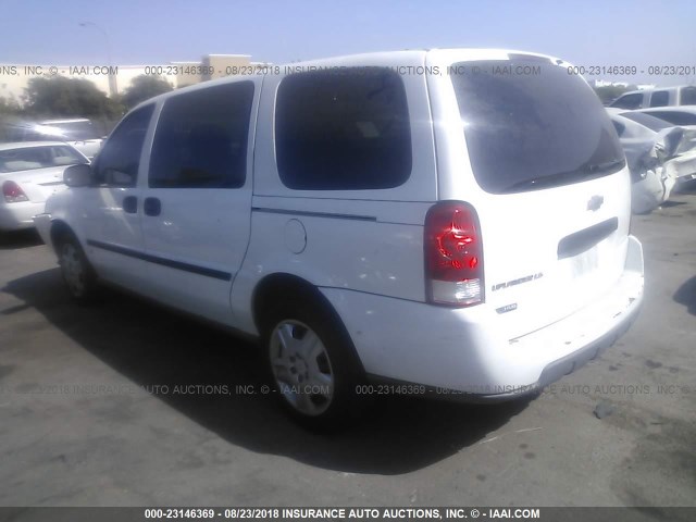 1GNDV23W37D182818 - 2007 CHEVROLET UPLANDER LS WHITE photo 3