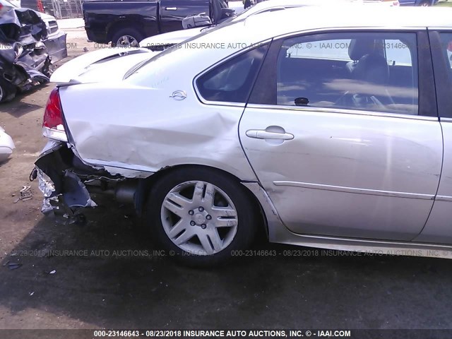 2G1WC57M691315452 - 2009 CHEVROLET IMPALA 2LT SILVER photo 6