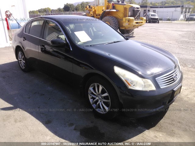 JNKCV61F99M362370 - 2009 INFINITI G37 BLACK photo 1