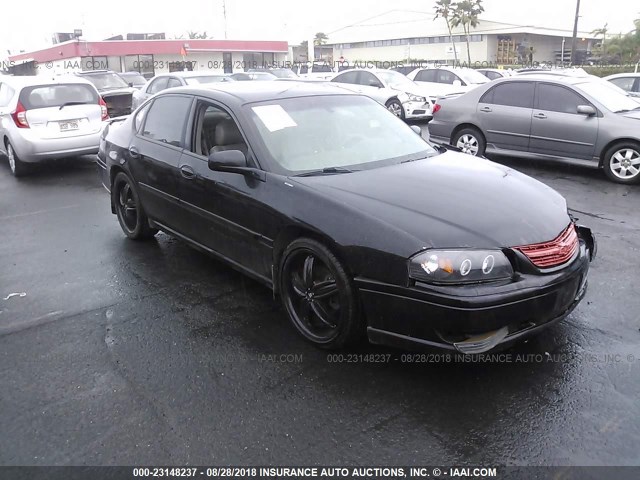 2G1WP551449216426 - 2004 CHEVROLET IMPALA SS BLACK photo 1