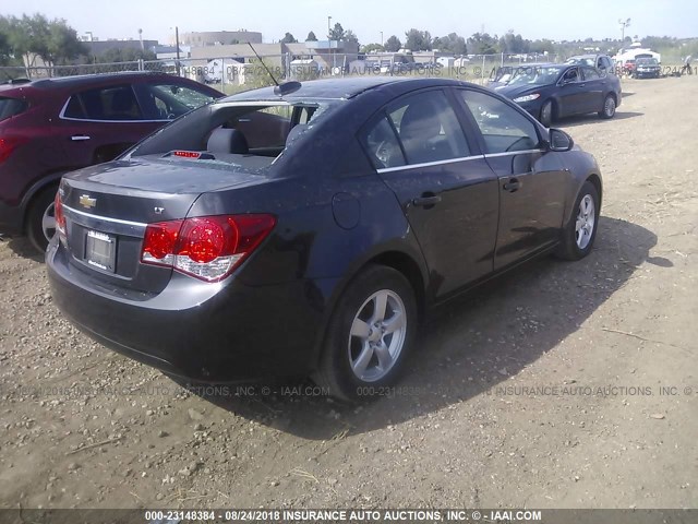 1G1PE5SB5G7195437 - 2016 CHEVROLET CRUZE LIMITED LT GRAY photo 4