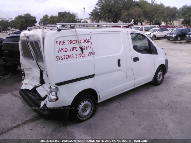 3N6CM0KN9FK708840 - 2015 NISSAN NV200 2.5S/2.5SV WHITE photo 4