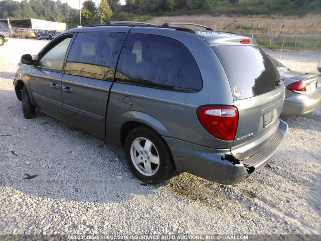 2D8GP44L97R282887 - 2007 DODGE GRAND CARAVAN SXT GRAY photo 3