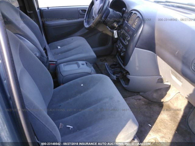 2D8GP44L97R282887 - 2007 DODGE GRAND CARAVAN SXT GRAY photo 5