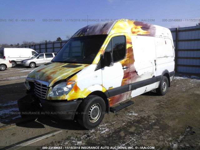 WDYPE7CCXB5515967 - 2011 FREIGHTLINER Sprinter 2500 WHITE photo 2